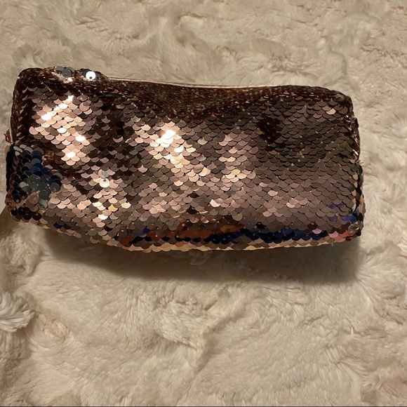 LC Lauren Conrad Handbags - Lauren Conrad Sequin Cosmetic Bag